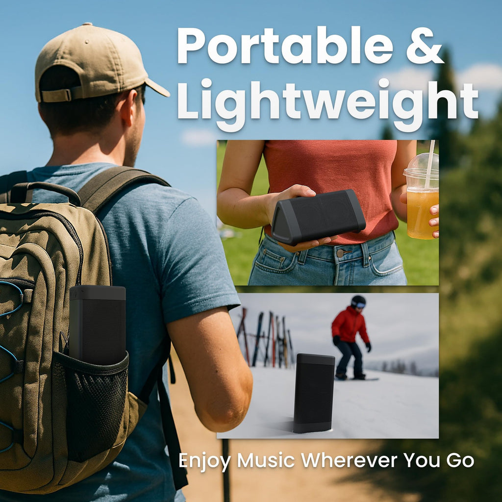OontZ Angle 3 Bluetooth Speaker 24H Bass Waterproof Portable Wireless