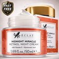 Eclat Skincare Retinol Night Cream Hydrating Anti Aging Face Moisturizer 50ml