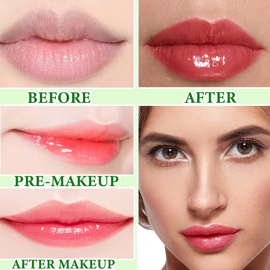 Aloe Vera Color Changing Lipstick Set Moisturizing Long Lasting Lip Balm