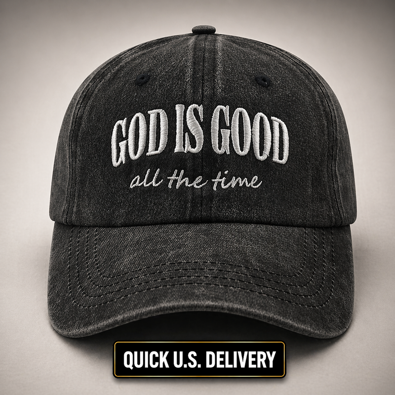Christian Gifts for Men Women God is Good Jesus Hat Baseball Cap Mothers Fathers