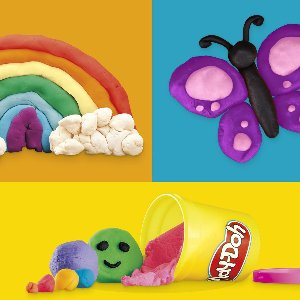 Play Dough Set 10 Pack Colors Modeling Clay Kids Non Toxic 2oz Cans