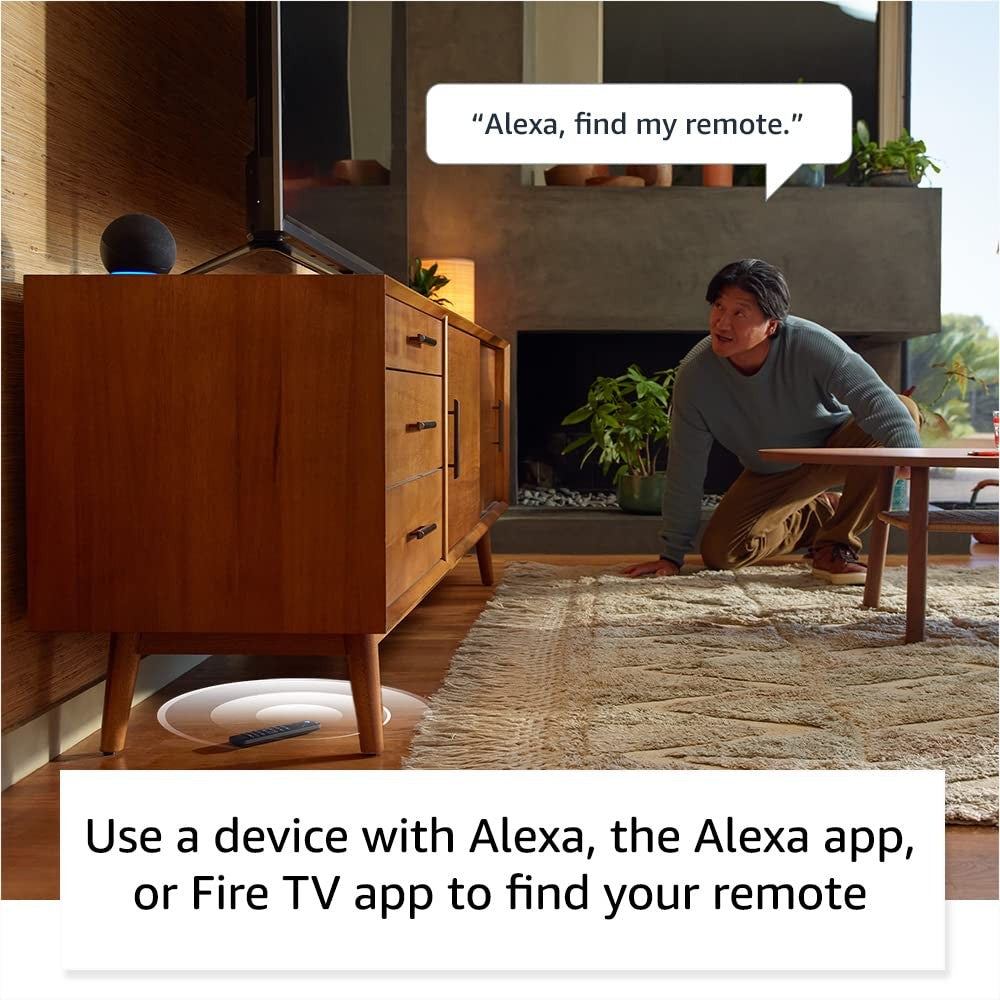 Alexa Voice Remote Pro Fire TV Backlit Buttons Finder TV Control