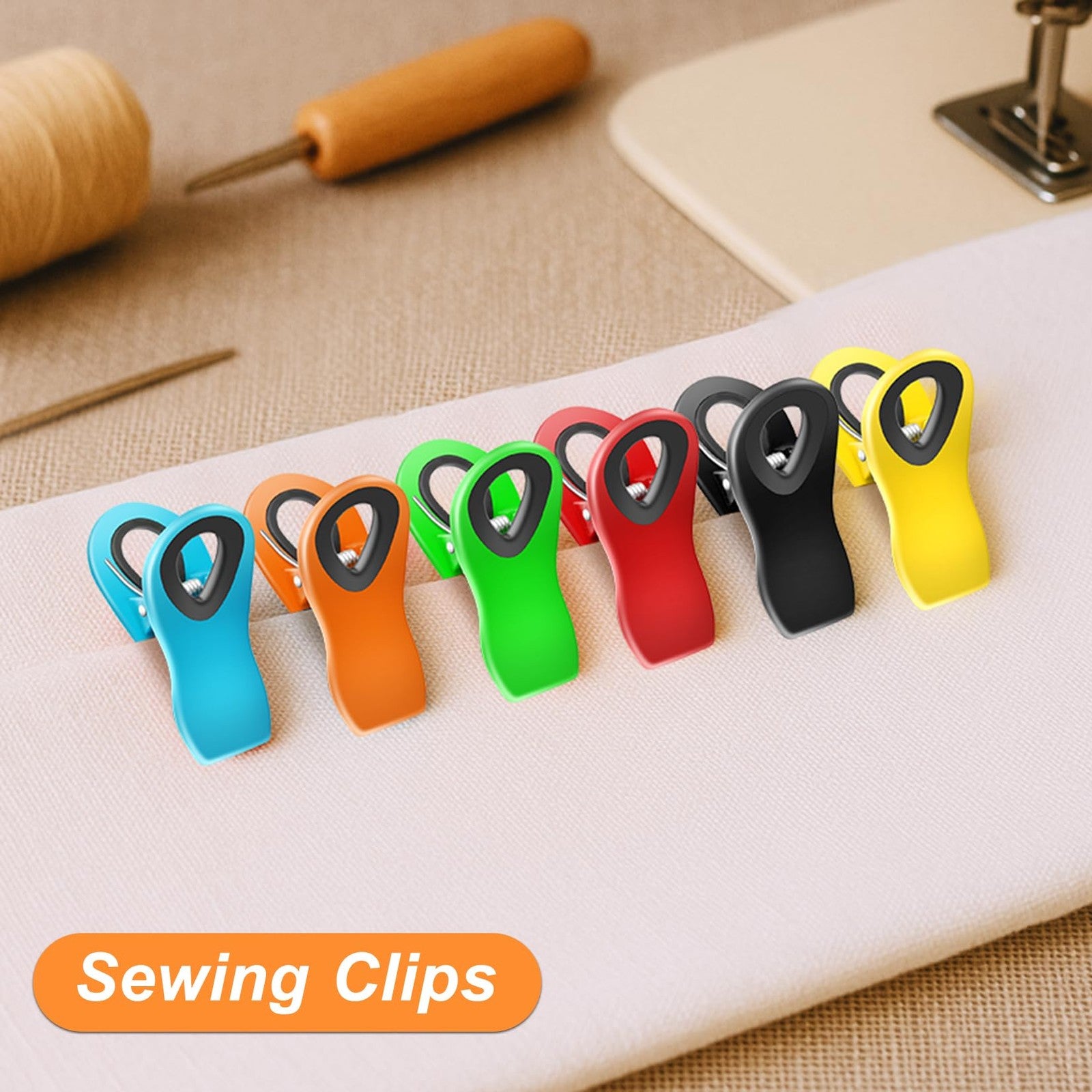 12 Pack Chip Clips Bag Clips, Magnetic Bag Clip for Food Storage Heavy Duty.