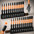 GRENPRO Allen Wrench Drill Bit Set 22pc Hex Bit Set Impact Driver Bit Set, Screw