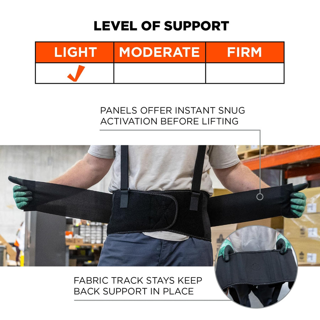 ProFlex Back Support Belt Adjustable Lumbar Brace Work Lifting Comfort XL