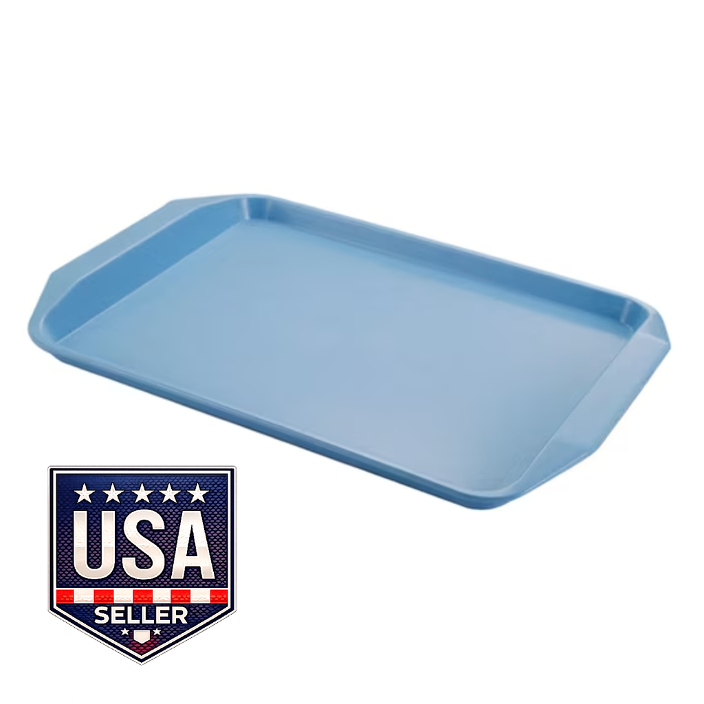 Carlisle Food Service Cafeteria Tray 12x16 Slate Blue Restaurant Tray