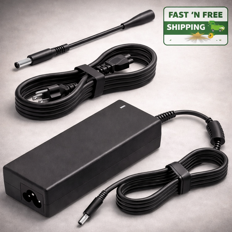 65W Laptop Charger for Dell Inspiron Latitude XPS Fast Power Adapter