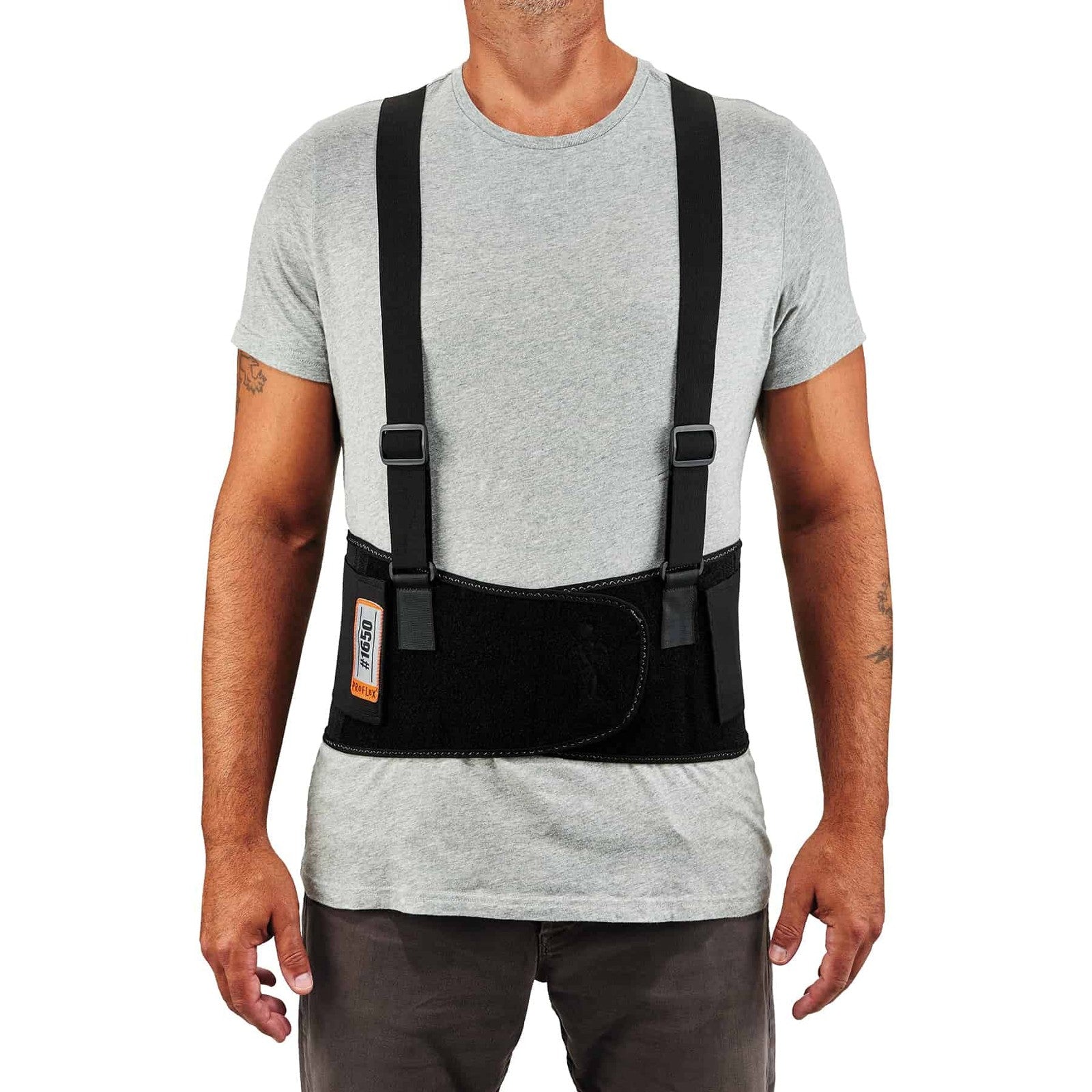 ProFlex Back Support Belt Adjustable Lumbar Brace Work Lifting Comfort XL