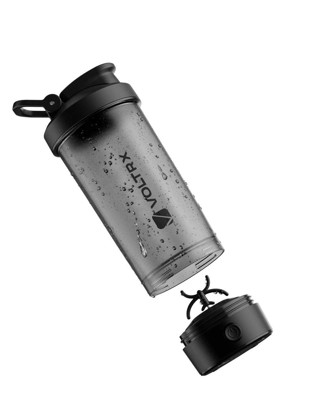 VOLTRX Electric Protein Shaker Bottle 24oz USB-C Rechargeable BPA Free Mixer