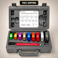 BILITOOLS Bearing Press Kit 10Pc Seal Driver Installer Set and Storage Case Tool