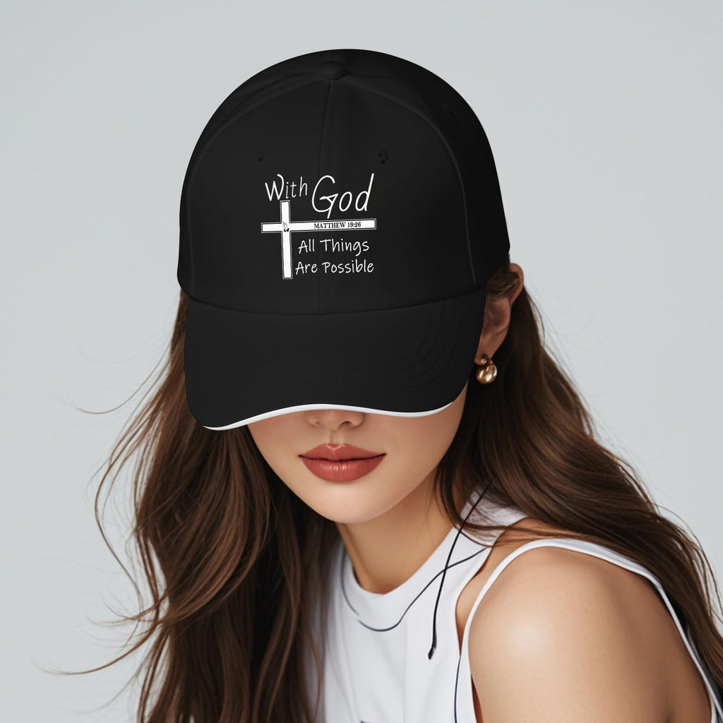 Jesus Hat for Men, Snapback Christian Hats for Women, Outdoor Religious Caps