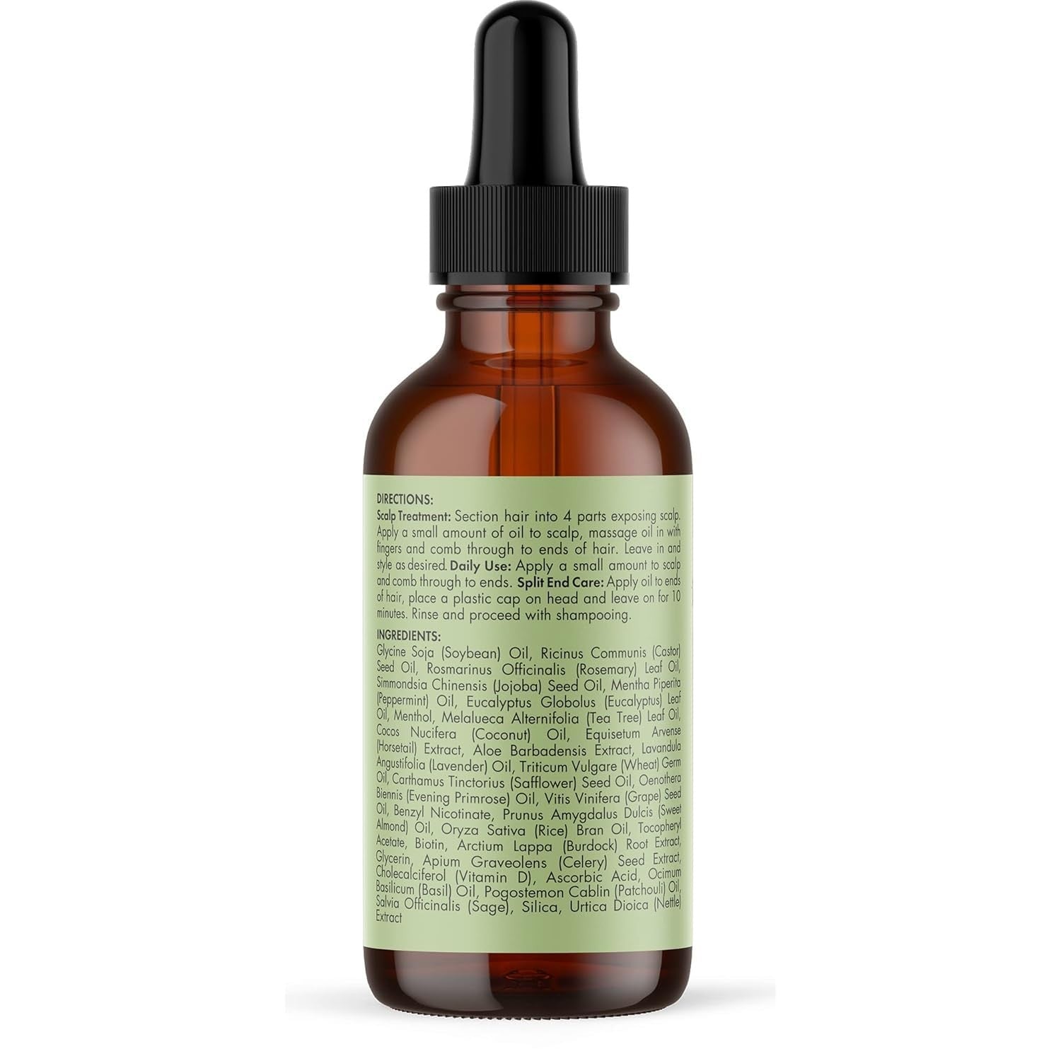 Mielle Organics Rosemary Mint Hair Oil Biotin Scalp Treatment Growth Support 2oz