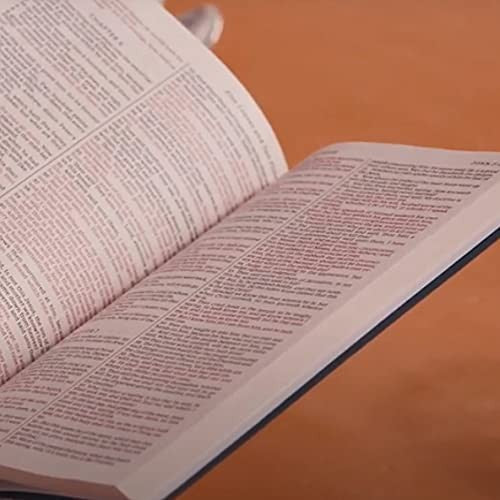 JV Holy Bible Comfort Print Black Leather Look Church Study Gift Edition