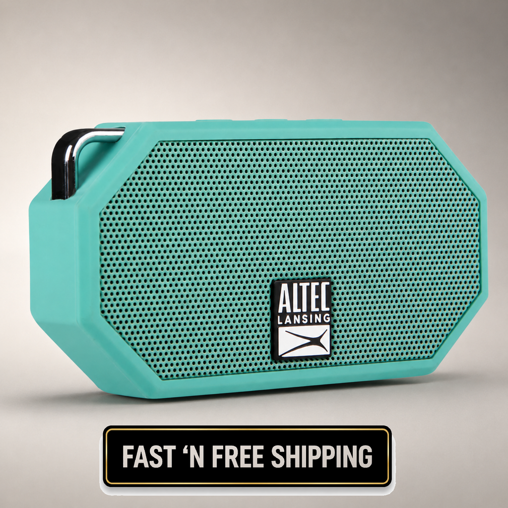 Altec Lansing Mini H2O Waterproof Bluetooth Speaker Floating Portable
