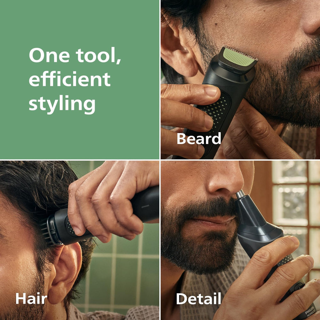 Philips Norelco 3000 13-in-1 Trimmer MG3919/50 Beard Hair Clipper USB Charging