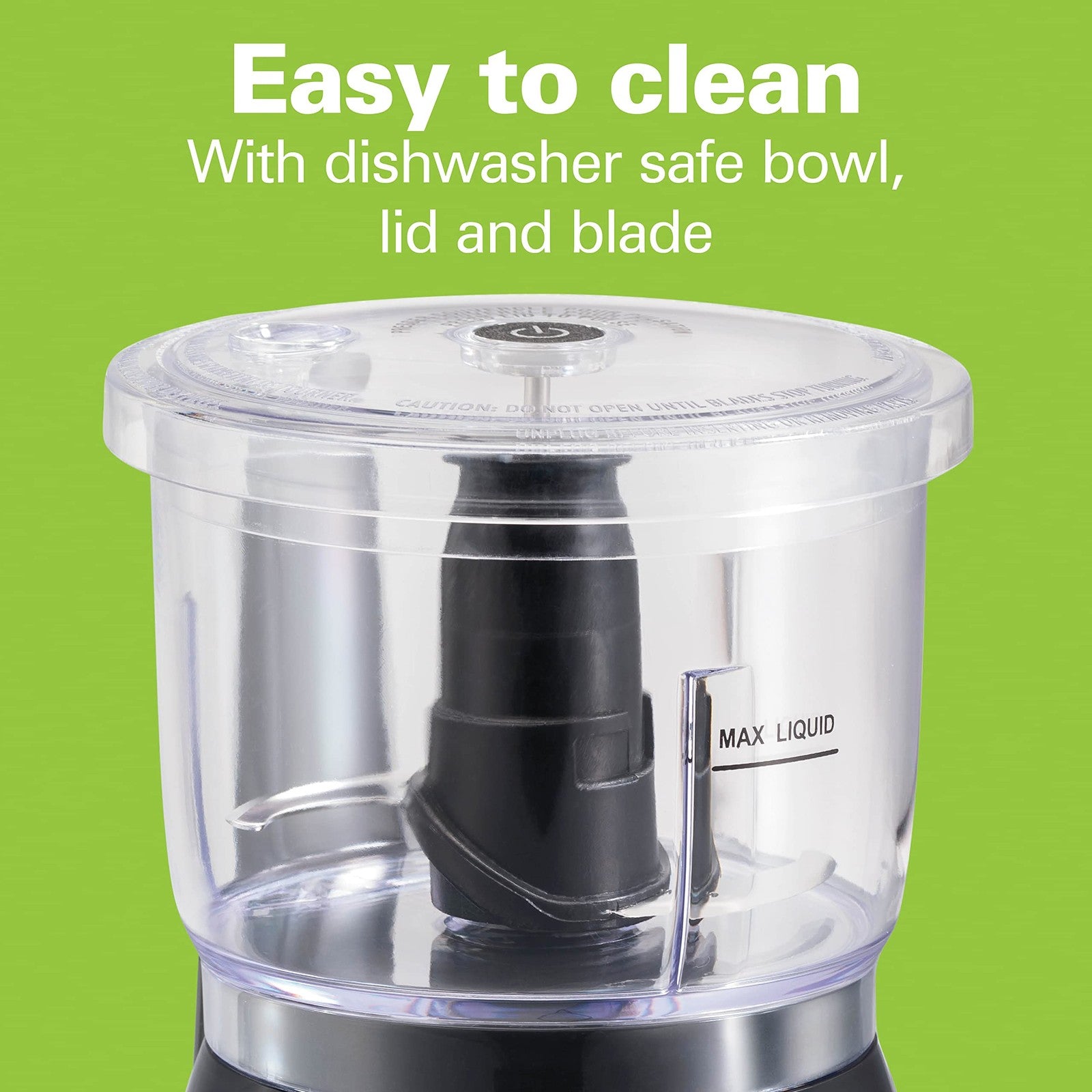 Hamilton Beach Electric Vegetable Chopper & Mini Food Processor 3-Cup, 350 Watts