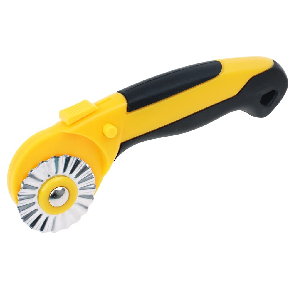 AUTOTOOLHOME 45mm Rotary Cutter 9 Extra Blades SKS-7 Fabric Cutter Set
