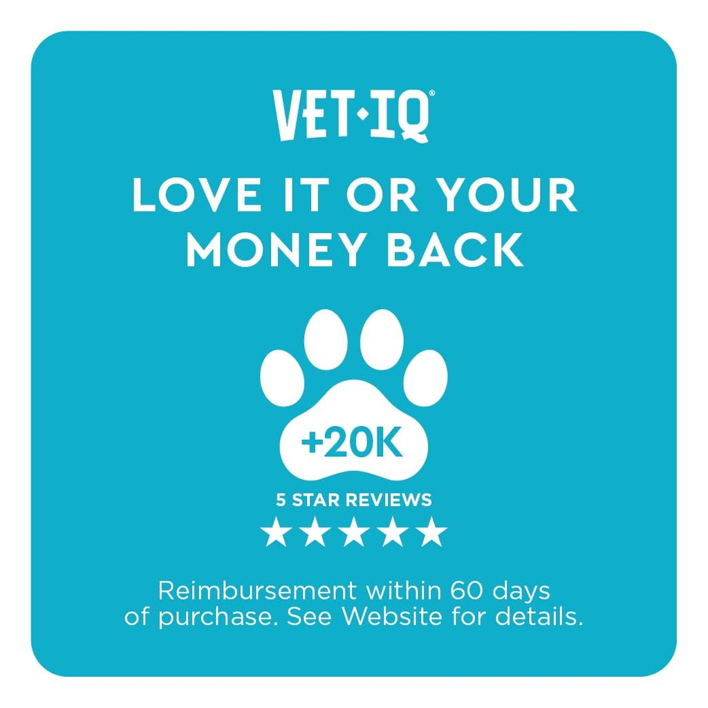 VetIQ Glucosamine Hip & Joint Supplement for Dogs, 60 Soft Chews, Joint Support