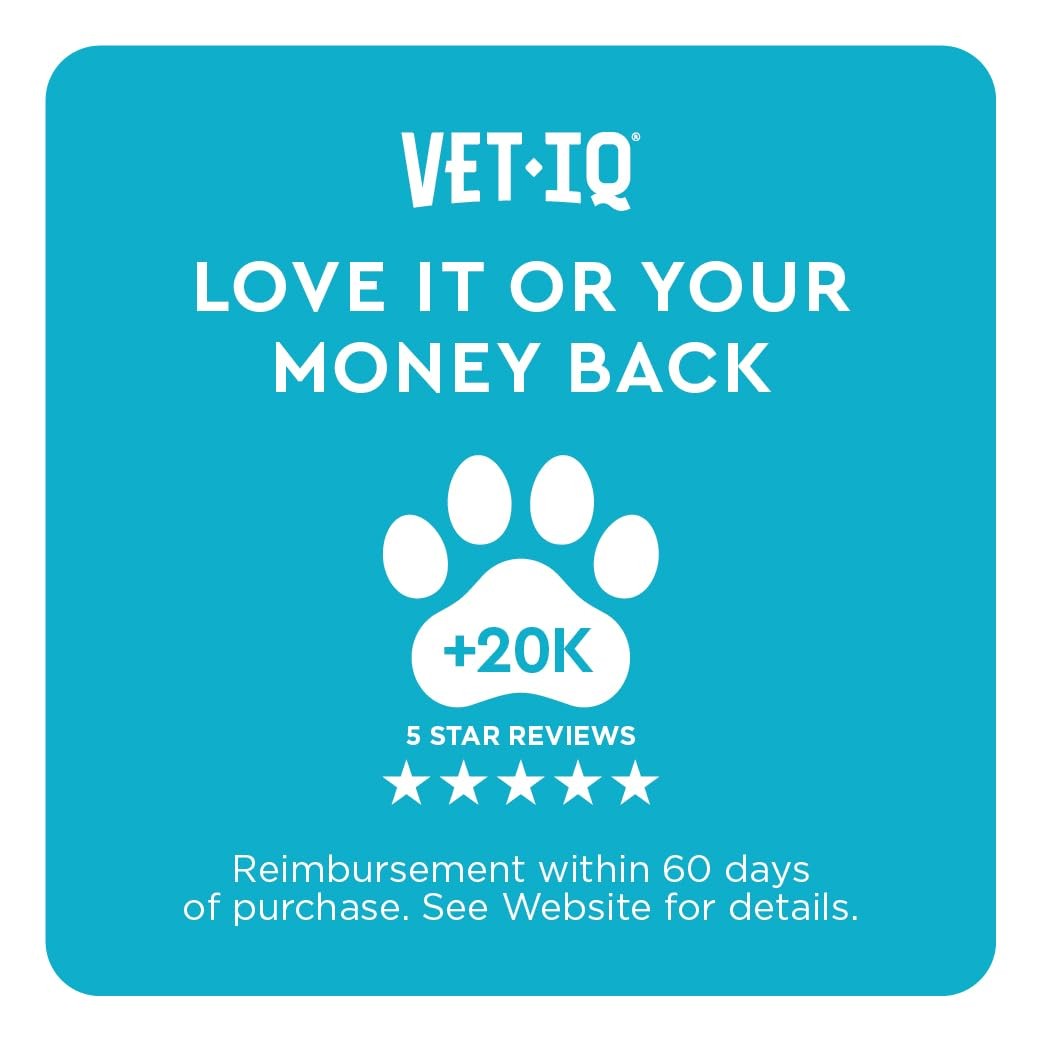VetIQ Glucosamine Hip & Joint Supplement for Dogs, 60 Soft Chews, Joint Support