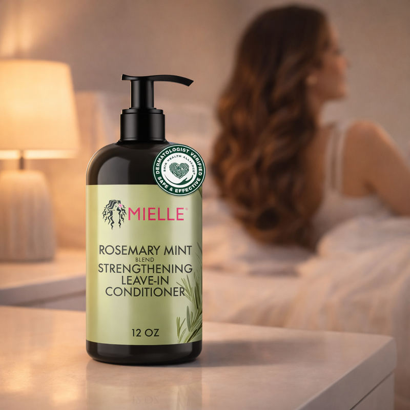 Mielle Organics Leave In Conditioner Hydrating Strengthening Hair Care Daily Use