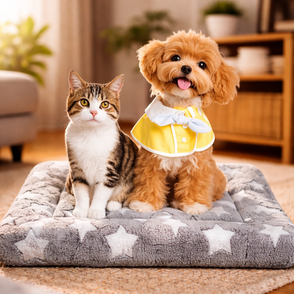Dog Crate Bed Mat Soft Washable Cushion Pad Kennel Comfort Home Use