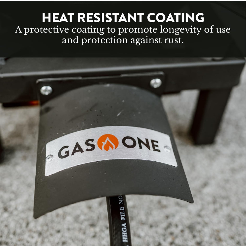 Propane Burner High Pressure Outdoor Stove Heat Shield Cooking Camping Tailgatin