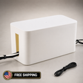 Mini Cable Management Cord Cover Wire Hider Box Concealer Organizer  Protector