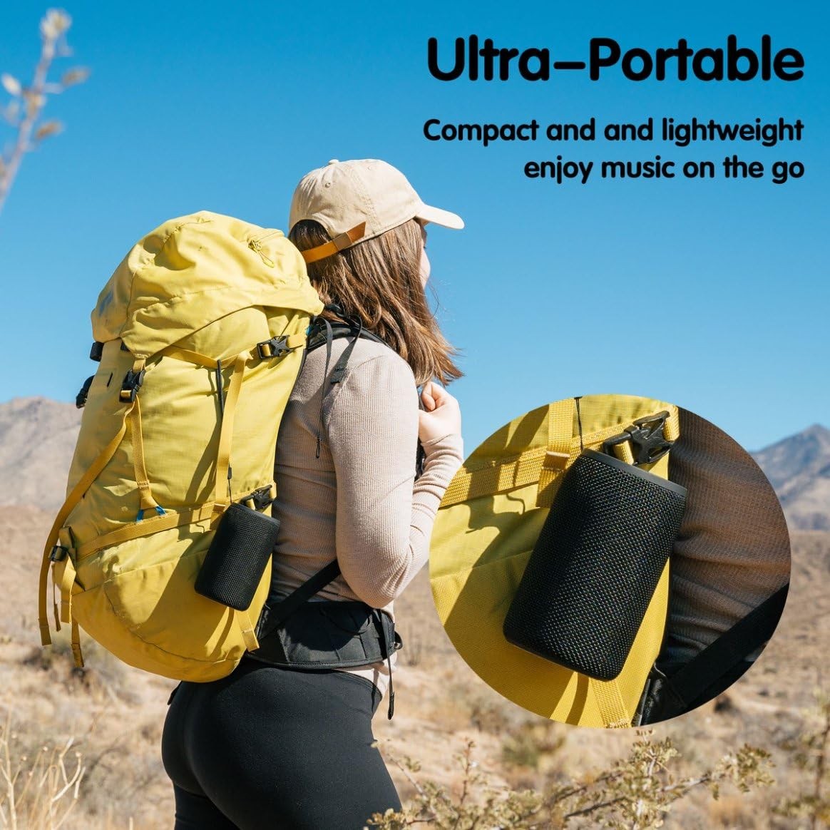 Musibaby M68 Bluetooth Speaker Waterproof Deep Bass 24H Portable Audio