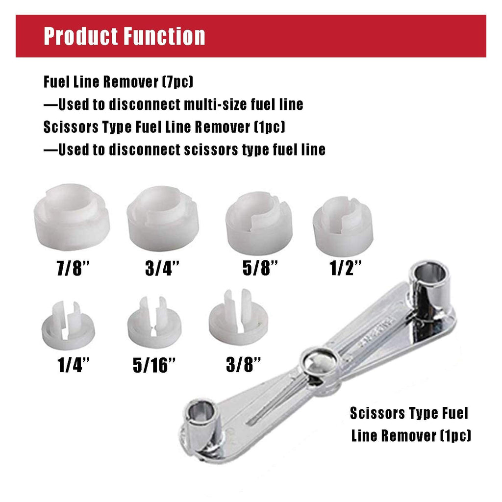 Master Fuel Air Conditioning Line Disconnect Set Transmission A/C & Oil Lines