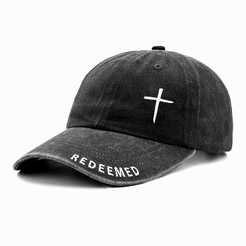 Christian Baseball Cap Embroidered Jesus Cross Adjustable Hat Daily Outdoor