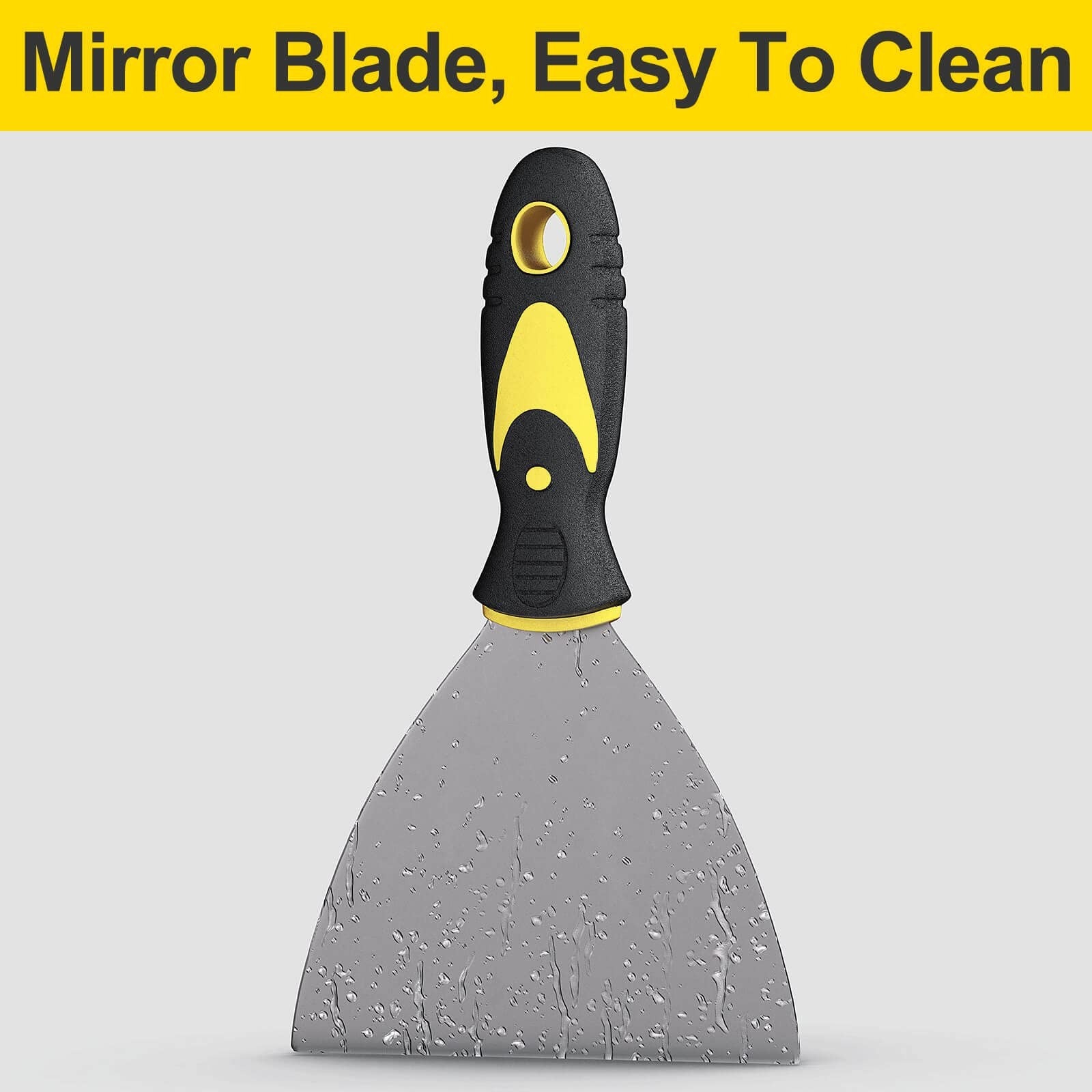 Putty Knife Set 5Pc 1–5 Inch Stainless Steel Paint Scraper Drywall Spackle Tool