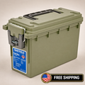 Sheffield .30 Cal Ammo Storage Box Stackable Lockable Water Resistant Case