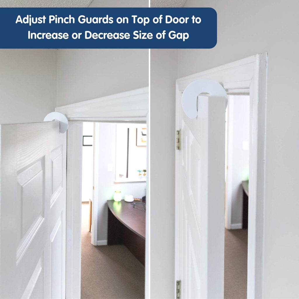 Wittle Baby Proofing Door Stopper  4pk Soft EVA Foam Finger Pinch Guard Prevents
