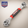 8-in-1 Universal Socket Wrench – 360° Multi-Size Ratchet Tool