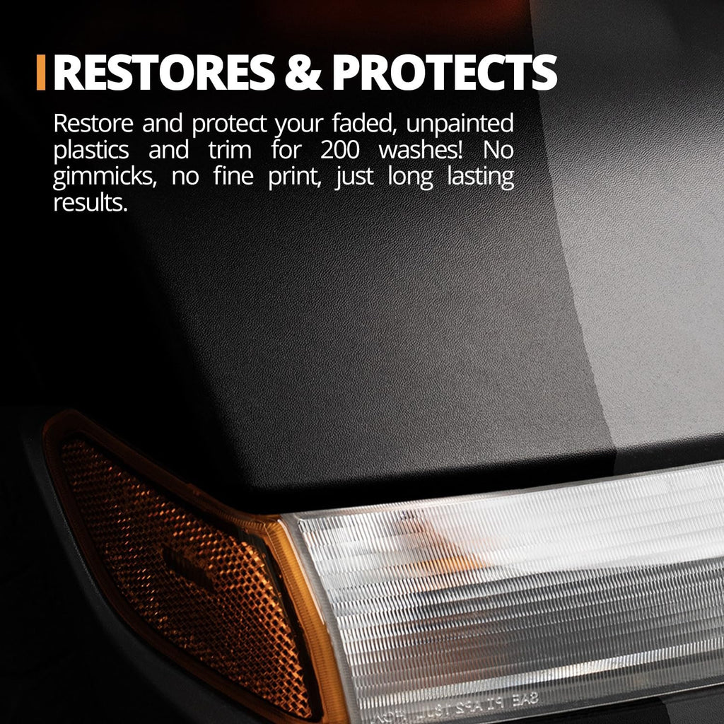 CERAKOTE Ceramic Trim Coat Kit Plastic Trim Restorer 200+ Washes Ceramic Coating