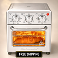 Elite Gourmet Compact 8.5Qt Air Fryer Oven – Mini Countertop Air Fryer