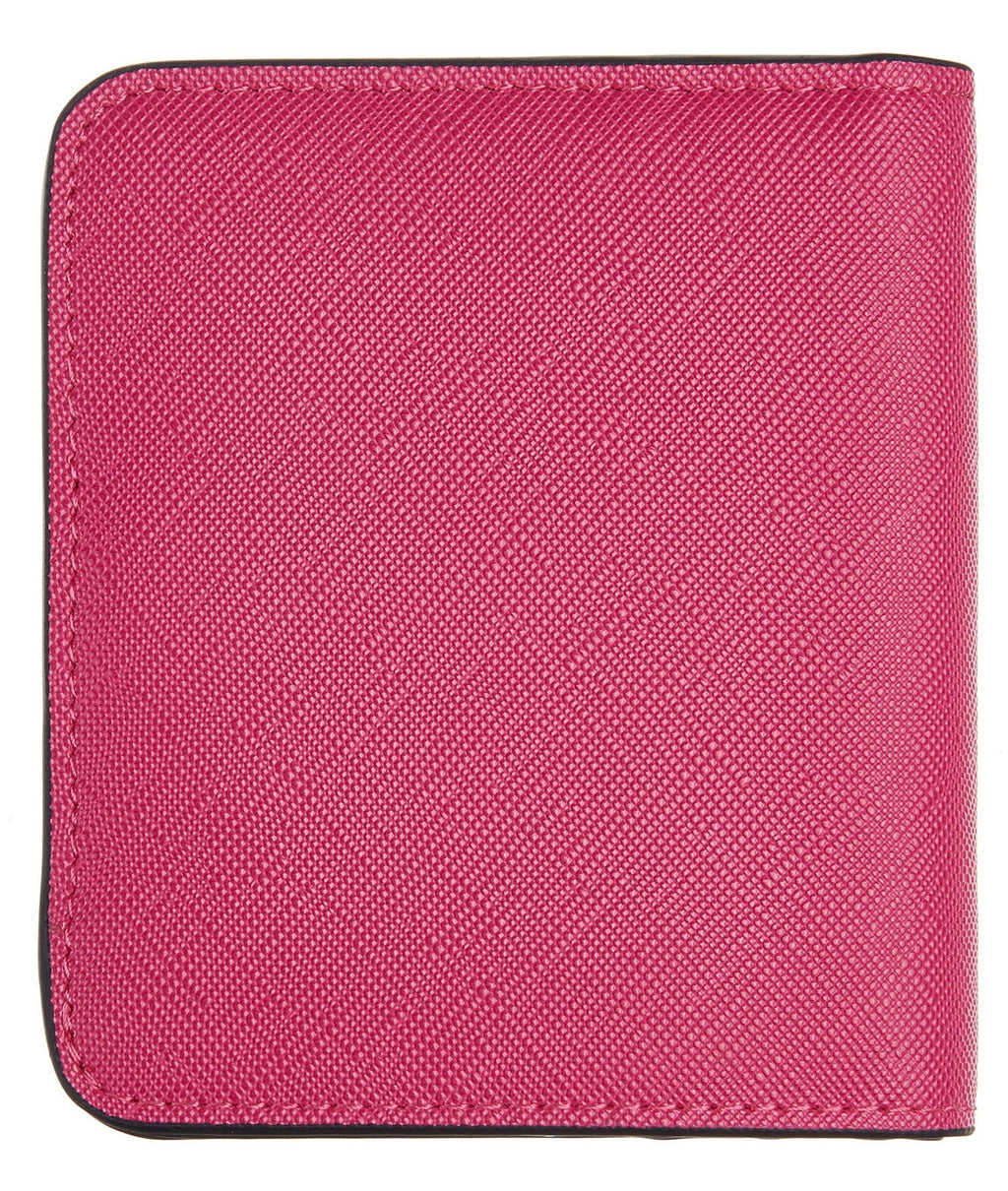 Toughergun Slim RFID Leather Wallet for Women Compact Bifold ID Coin Zipper