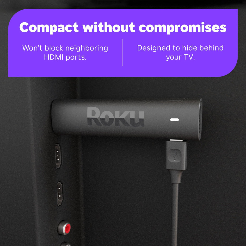 Roku Streaming Stick 4K - HDR & Dolby Vision  Streaming Device for TV with voice