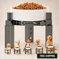 XIAZ Dog Bowl Stand Elevated Food Water Bowl Holder for Large Medium Small Sized
