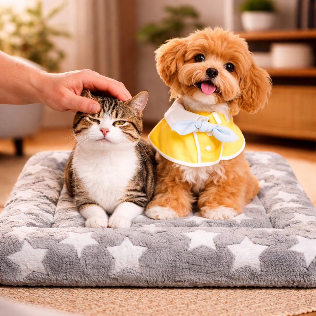 Dog Crate Bed Mat Soft Washable Cushion Pad Kennel Comfort Home Use