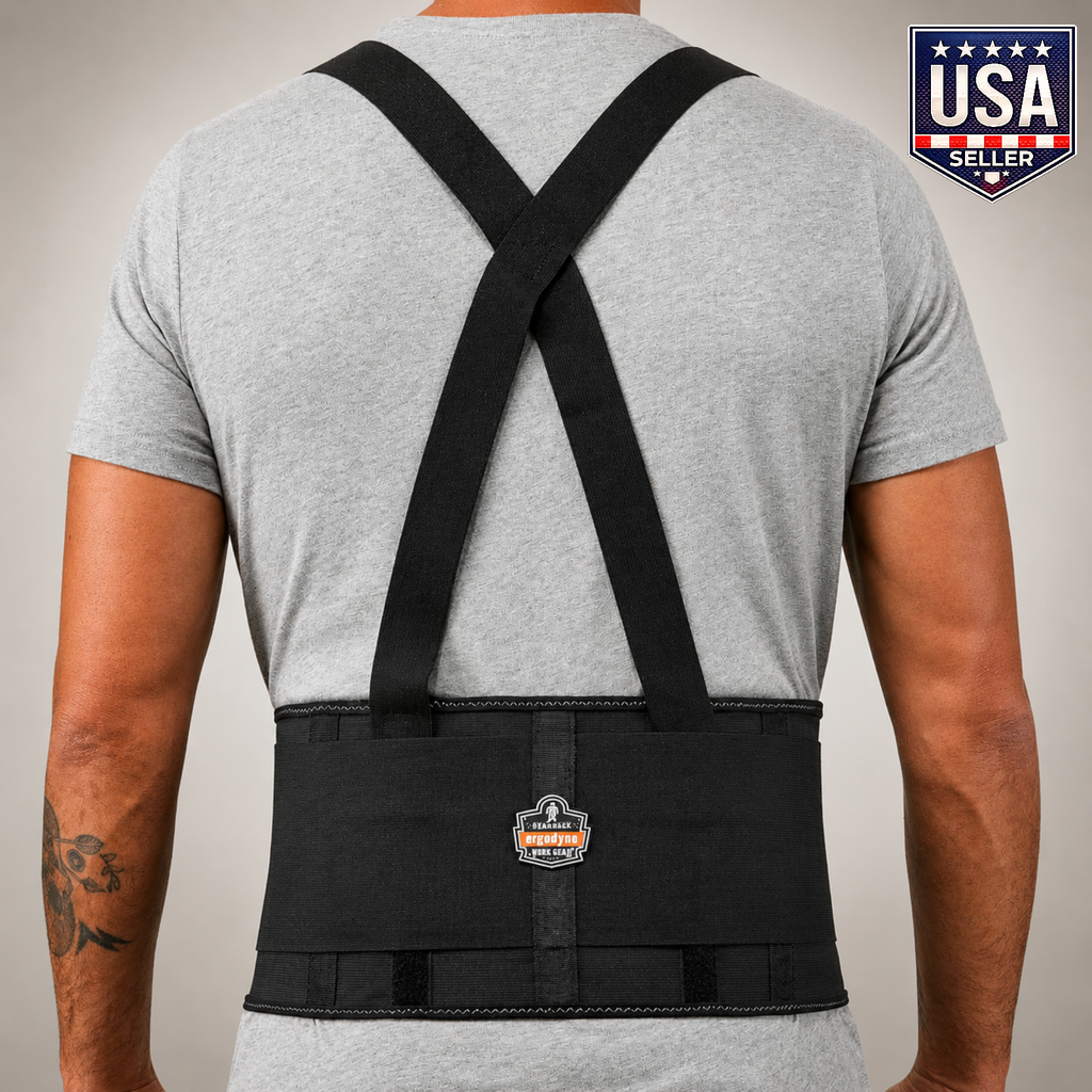 ProFlex Back Support Belt Adjustable Lumbar Brace Work Lifting Comfort XL