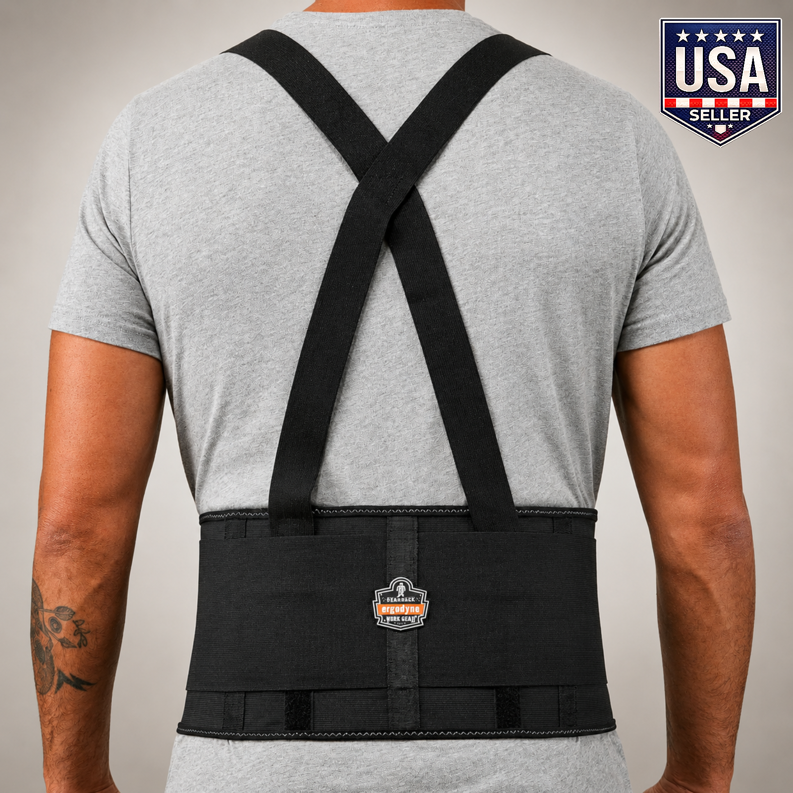 ProFlex Back Support Belt Adjustable Lumbar Brace Work Lifting Comfort XL