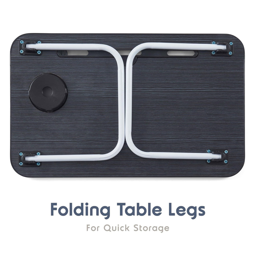 Laptop Bed Tray Table, Laptop Stand, Portable Lap Desks with Foldable Legs, Read