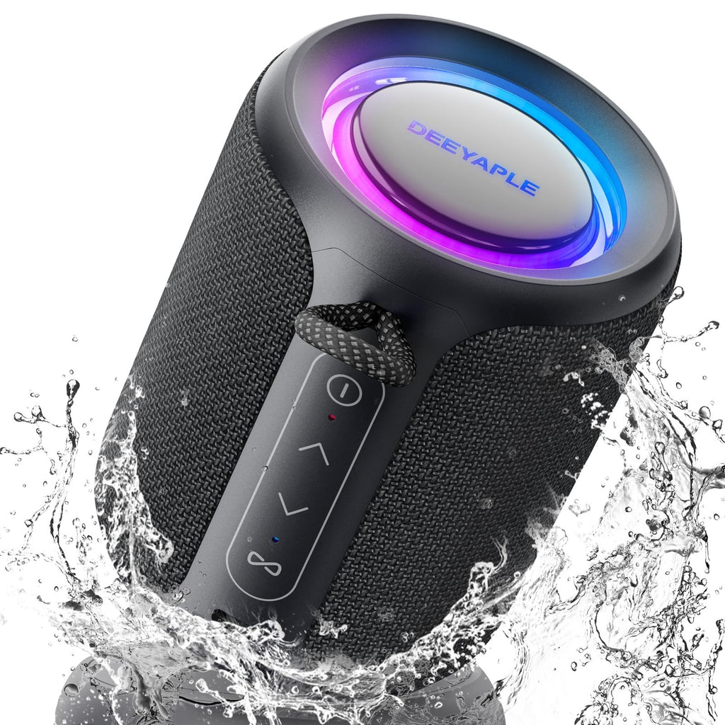 Bluetooth Speaker IP67 Waterproof 15W Stereo Sound RGB Portable Audio