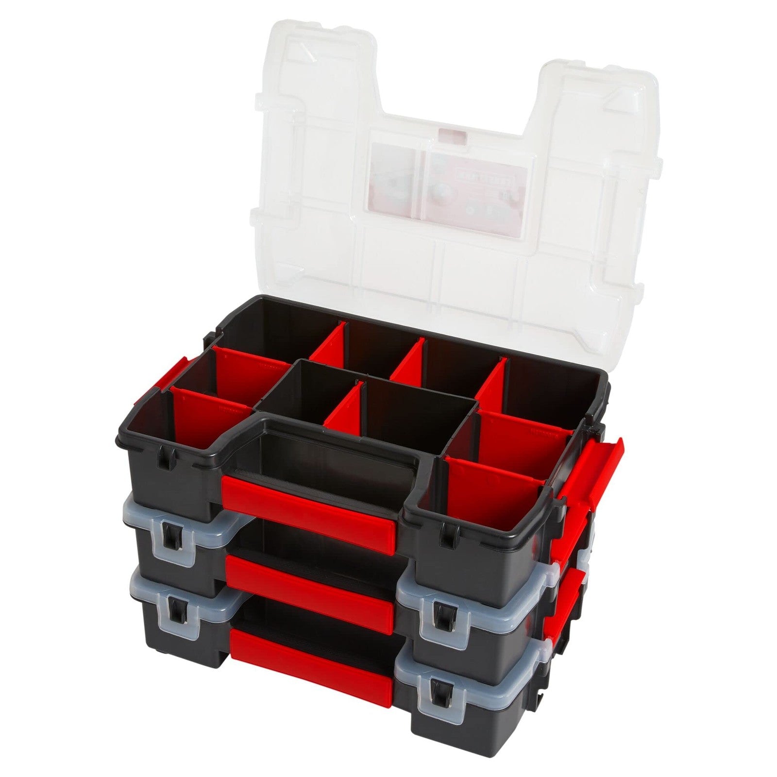 CRAFTSMAN 3-Pack 10-Compartment Small Parts Organizer Cases CMST60964M