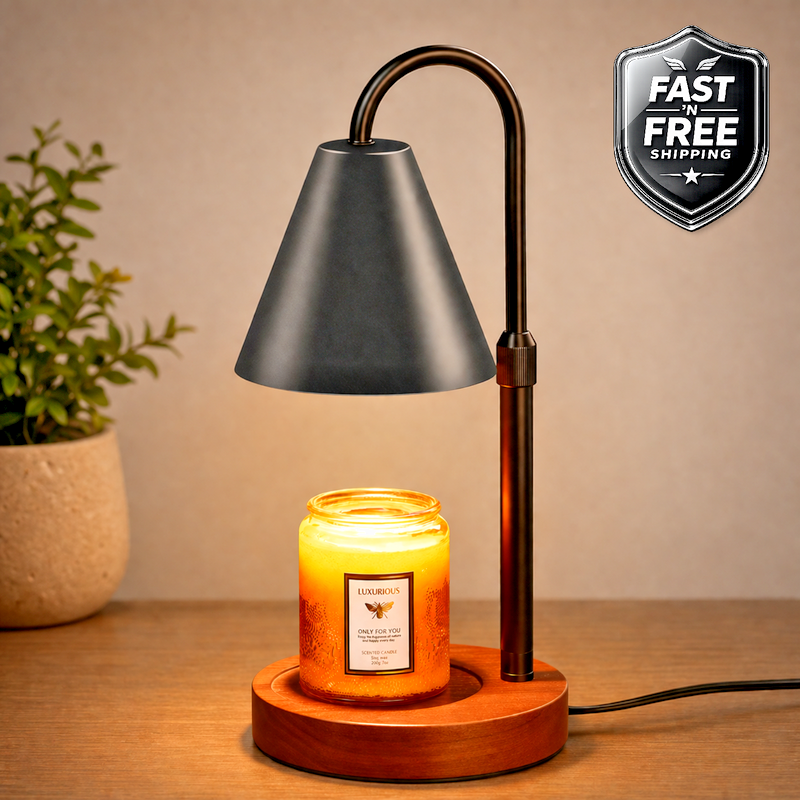 Candle Warmer Lamp Dimmable Timer Adjustable Height Wax Melt Home Decor