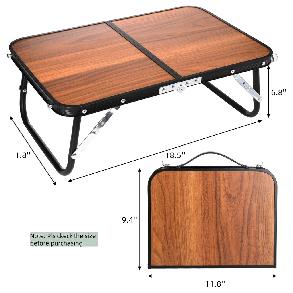 Portable Folding Camping Table Mini Picnic Beach Table w/ Carry Handle