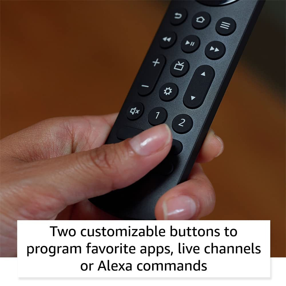 Alexa Voice Remote Pro Fire TV Backlit Buttons Finder TV Control