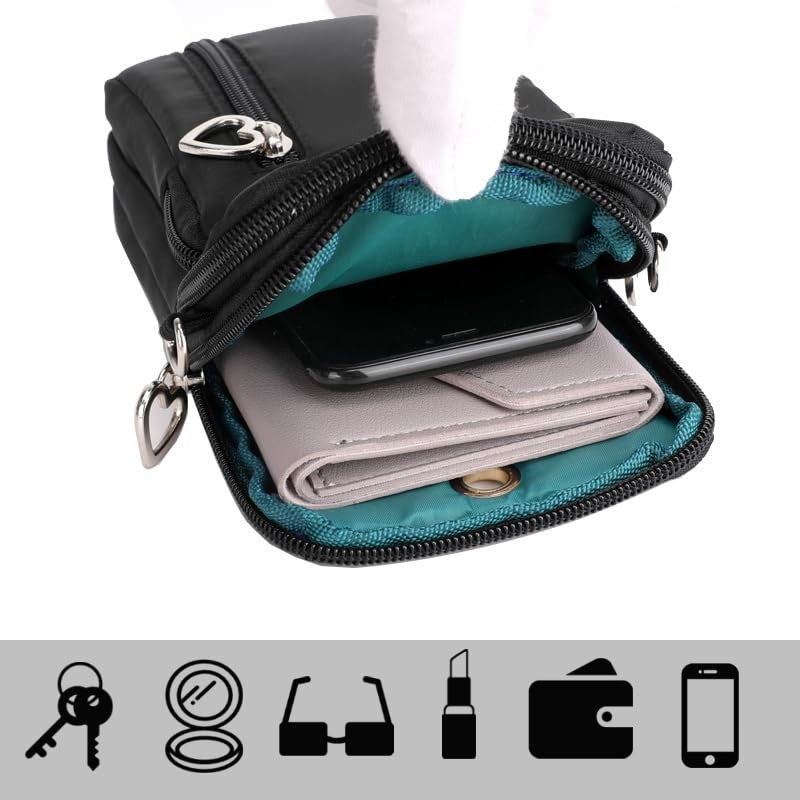 JANKS Small Crossbody Bag for Women - Mini Phone Purses with Crossbody Strap