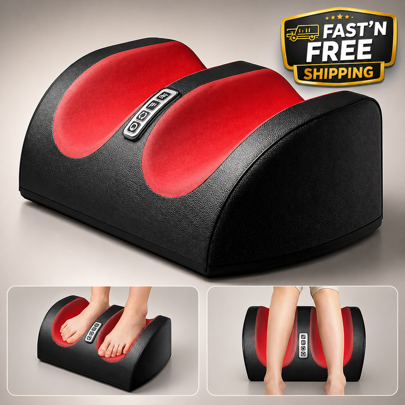 Shiatsu Foot Massager with Heat Foot and Calf Roller Massage Machine